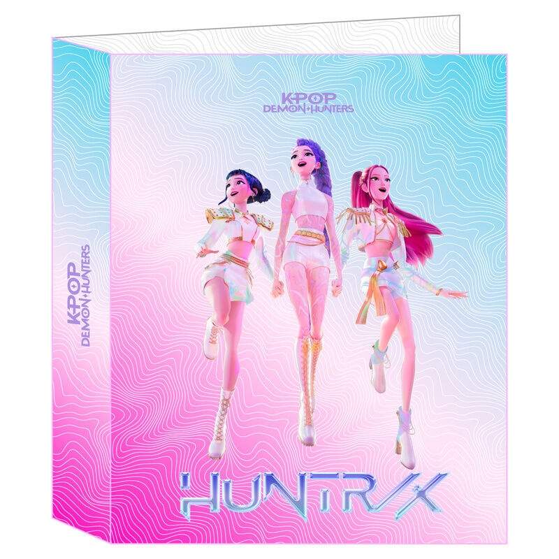 Demon Hunters Kpop pärm med 4 ringar | Hem & Hobby | Pryloteket