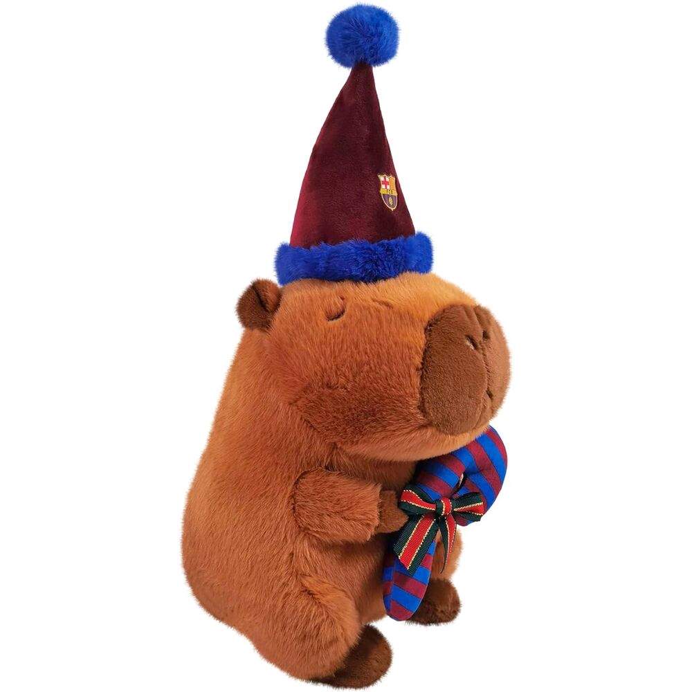 FC Barcelona capybara bamse nissehue 35cm