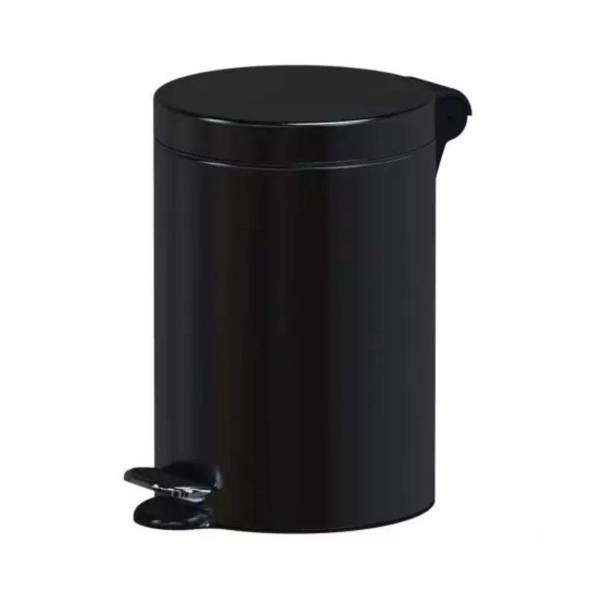 5L sort stålspand – Holdbar, skridsikker, nem at rengøre