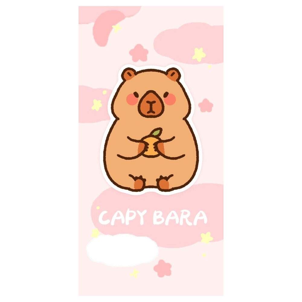 Kapibara mikrofiber strandhåndklæde