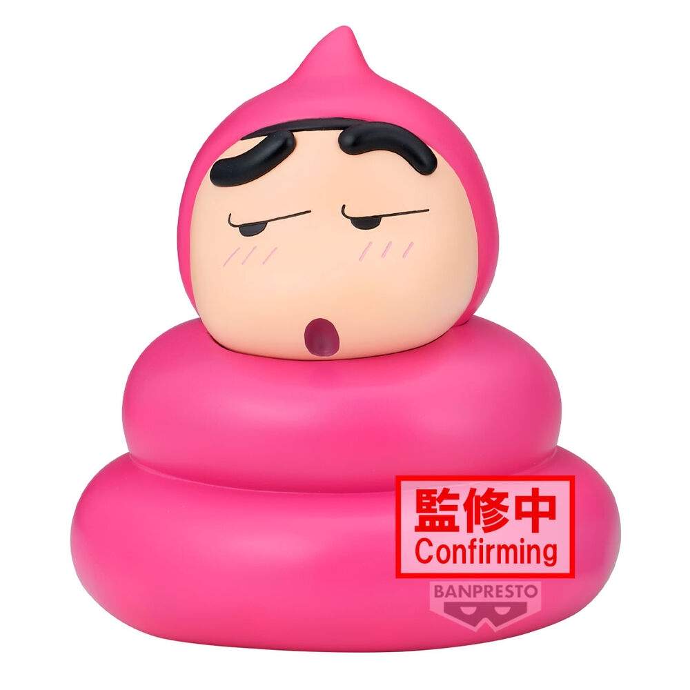 Crayon Shinchan Sofvimates Shinnosuke Nohara Poop Cosplay Ver. A figur 13 cm