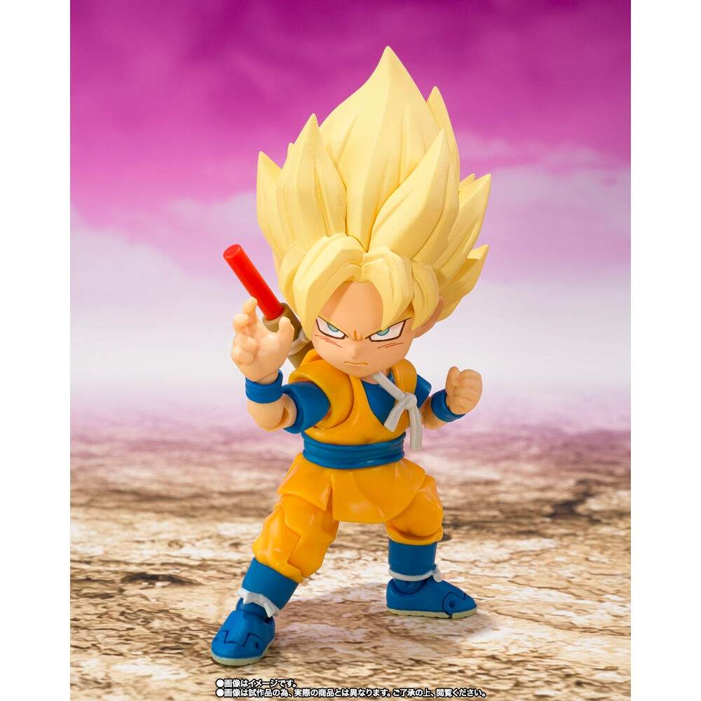 Dragon Ball Daima Super Saiyan Son Goku S.H. Figuarts figur 8 cm
