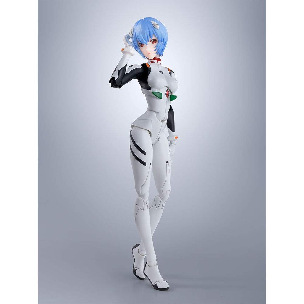 Neon Genesis Evangelion Rei Ayanami S.H. Figuarts figurer 14 cm