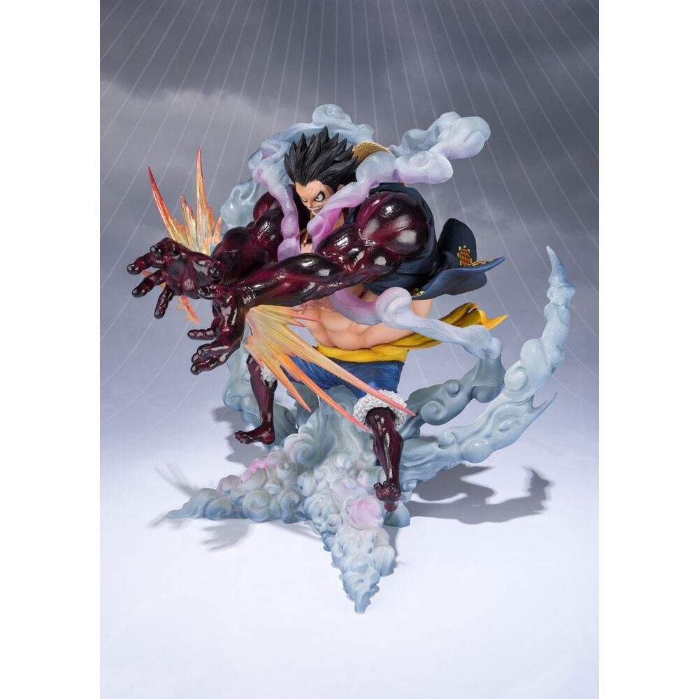 One Piece Monkey D. Luffy Gear 4 Leo Bazooka Reissue Figuarts Zero figur 18 cm
