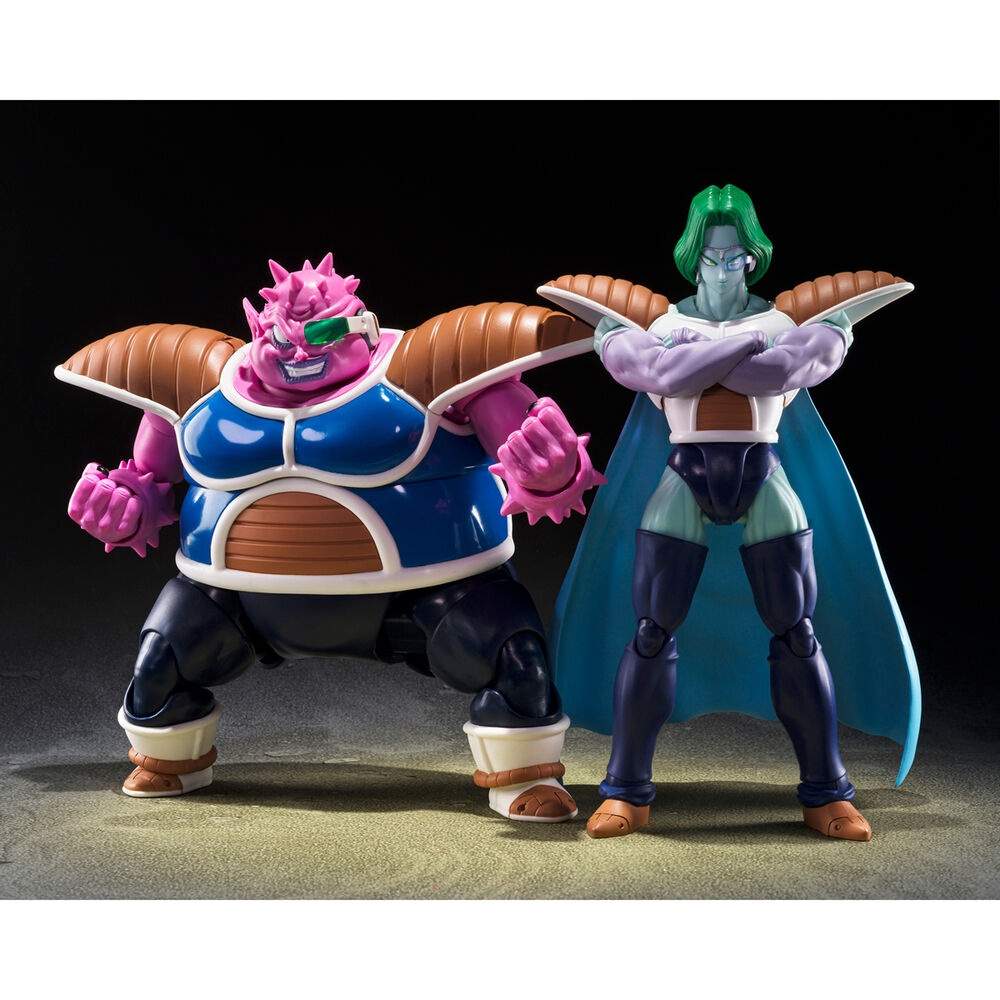 Dragon Ball Z Bardock, Goku's far, Dodoria & Zarbon S.H. Figuarts sæt med 2 figurer, 16 cm