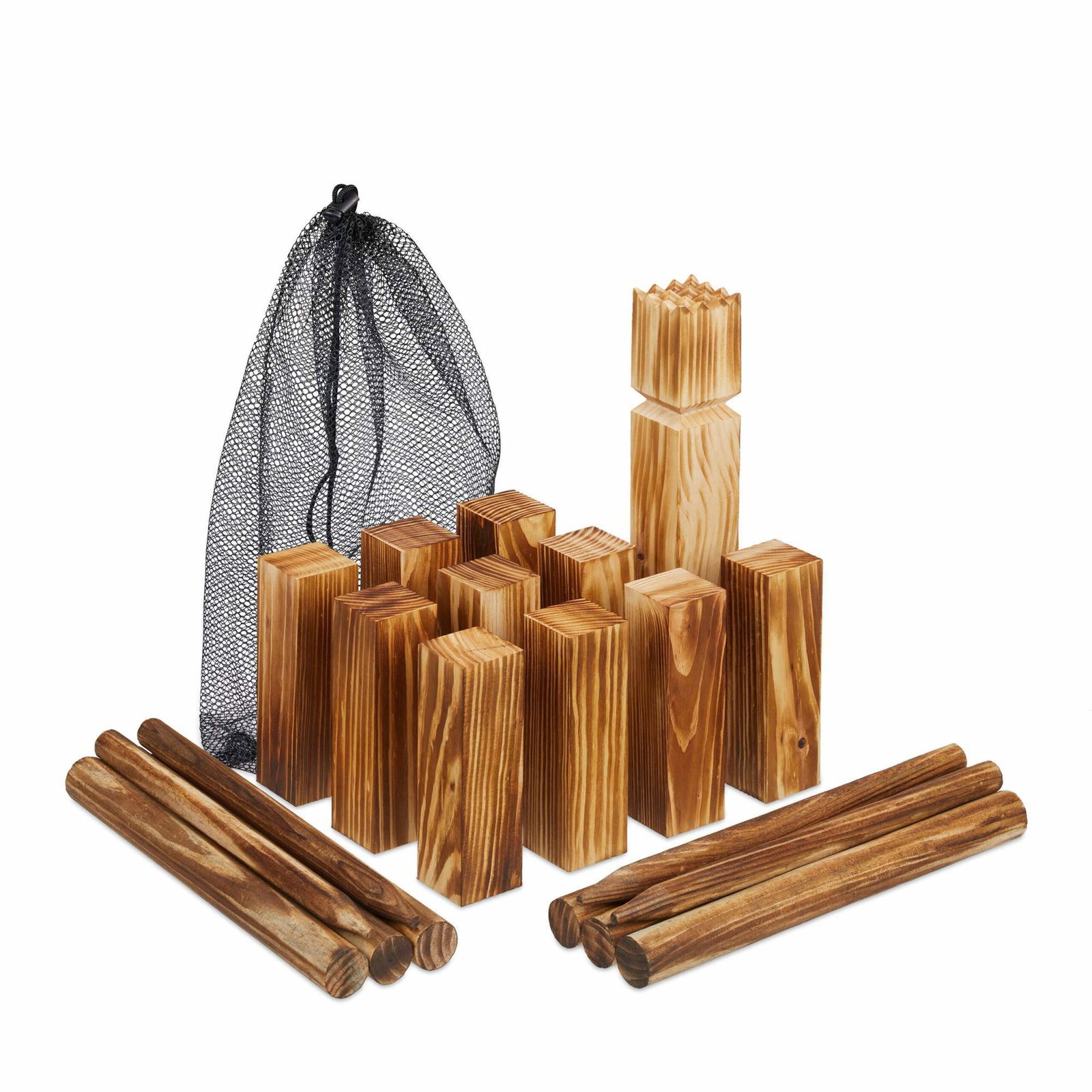 Viking Kubb träspelset | Hälsa & Skönhet - Personvård - Vård & Rehabilitering - Hållning | Pryloteket