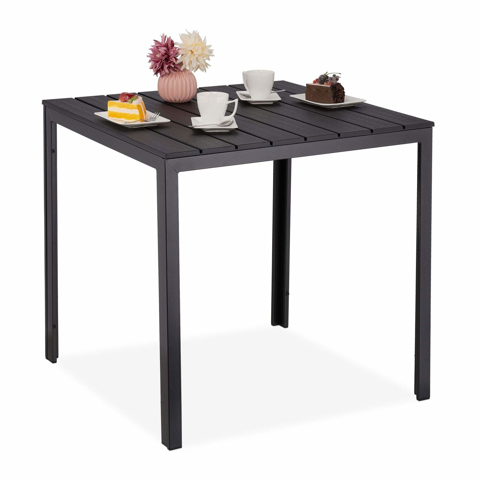 Fyrkantigt trädgårdsbord i trälook | Elektronik - Kablar & Adaptrar - Adaptrar & Signalomvandlare - USB | Pryloteket