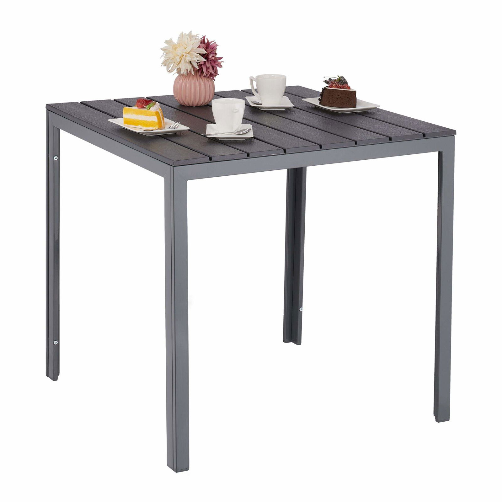 Firkantet havebord i trælook