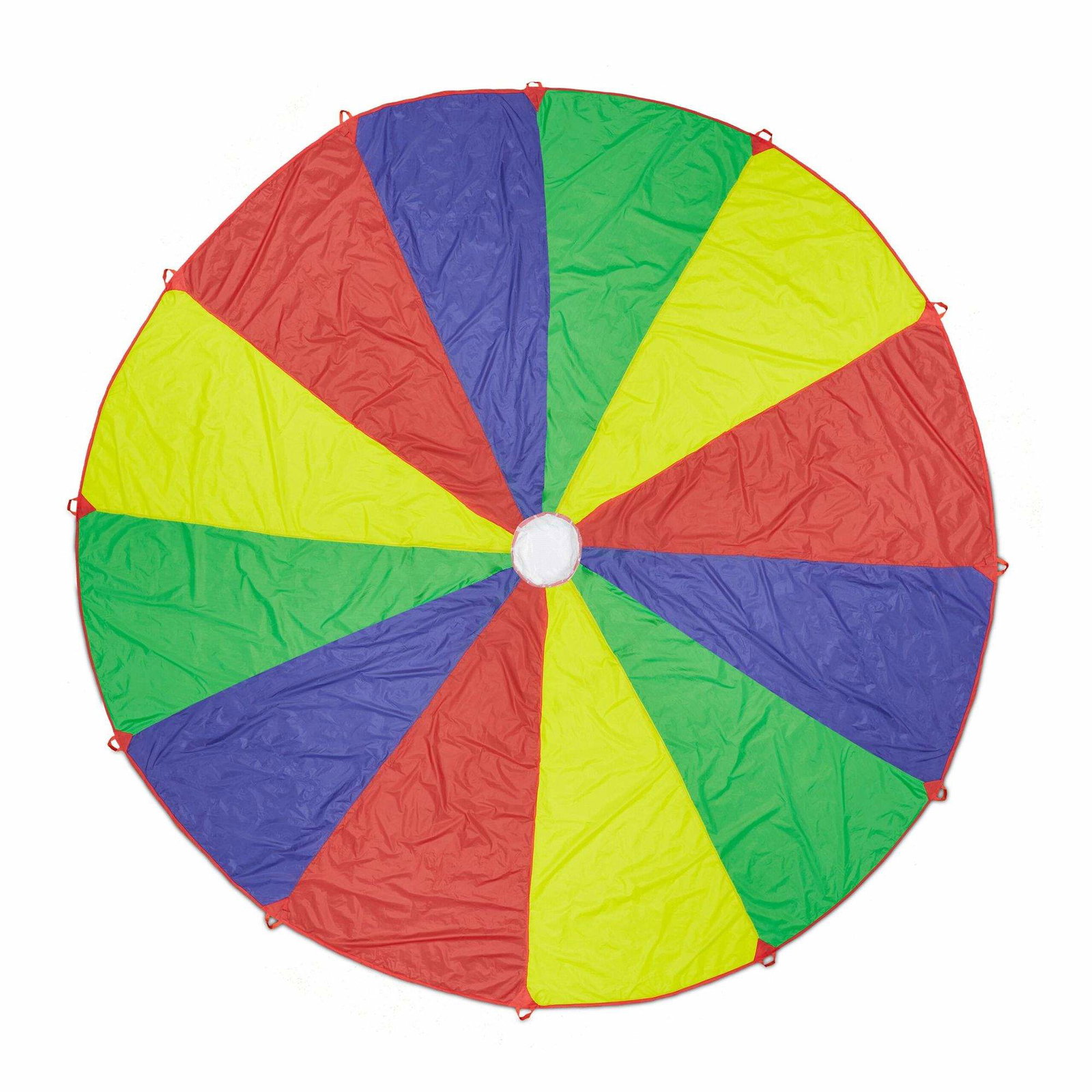 Färgglad lekfallskärmsdiameter 6m | Sport & Fritid - Träning | Pryloteket