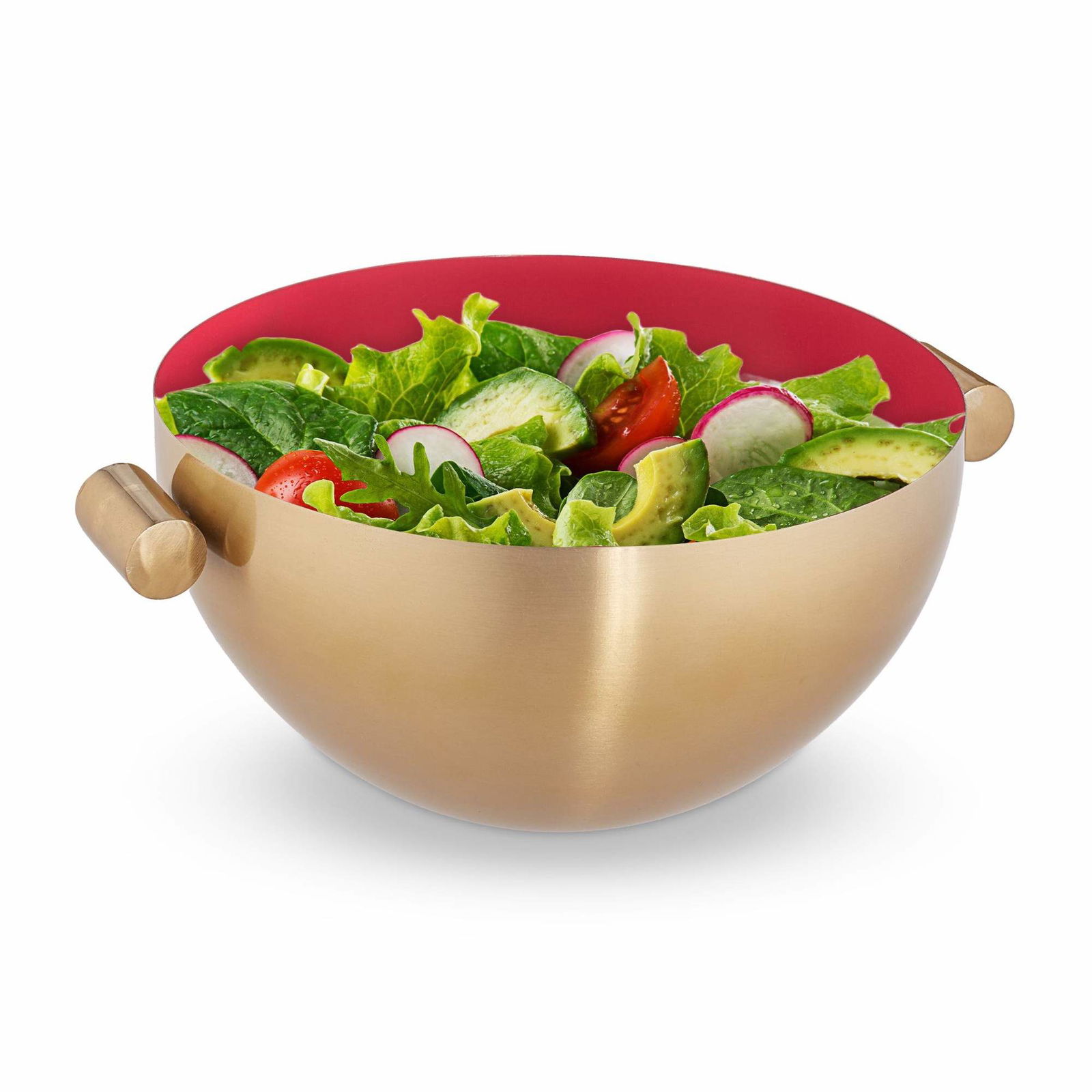 Serveringsskål i rostfritt stål Guld | Hem & Hobby - Hem & Hushåll - Kök - Servering | Pryloteket