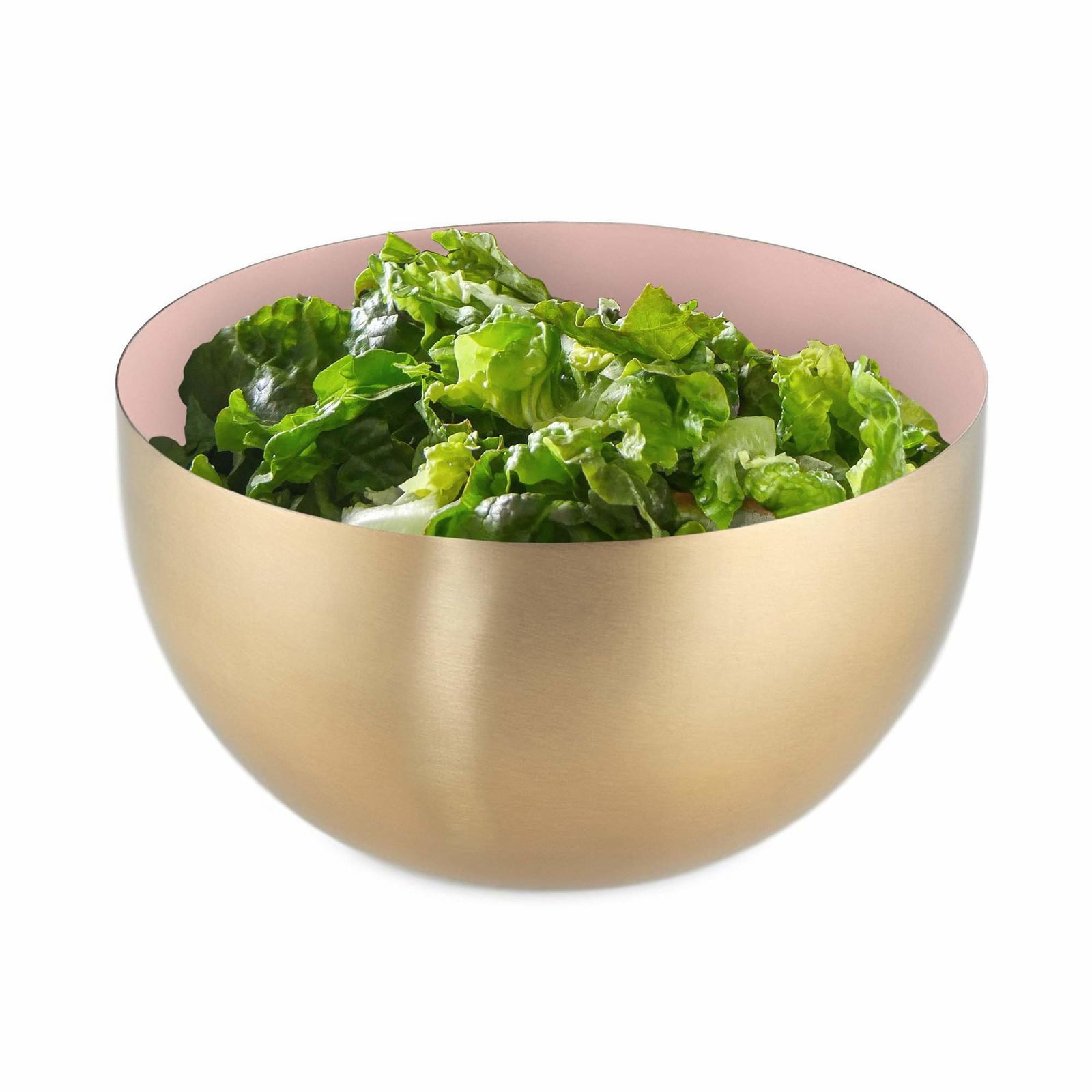 Tofarvet serveringsskål i rustfrit stål