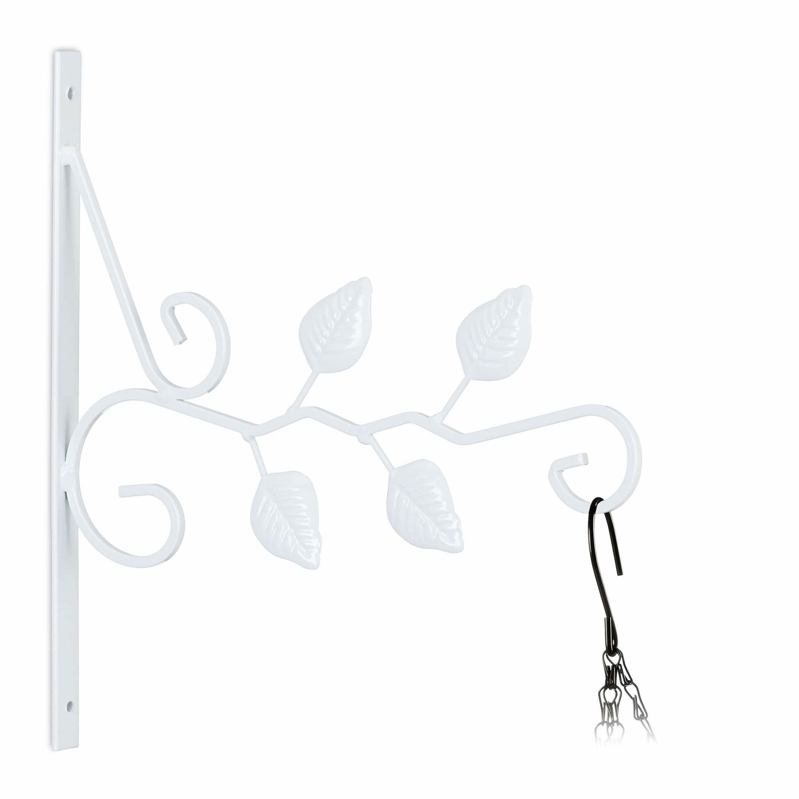 Hængende kurvbeslag med blade