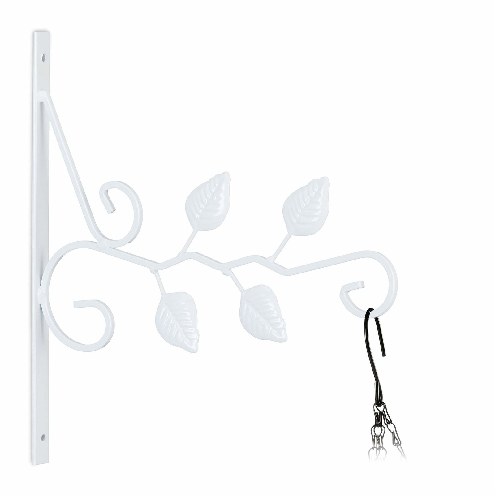 Hängande korgfäste med löv | Hem & Hobby - Hem & Hushåll - Balkong | Pryloteket