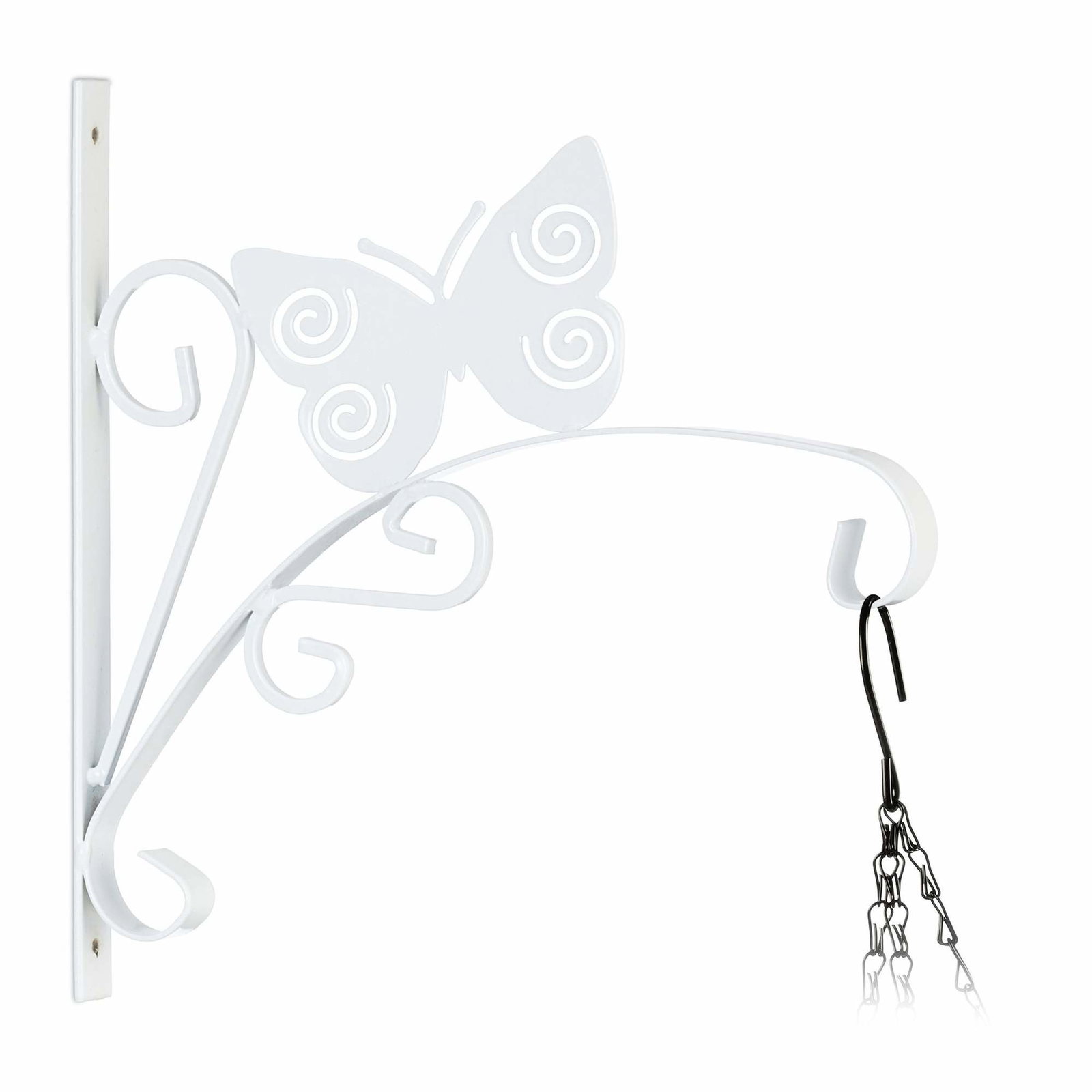 Hängande korgfäste med fjäril | Hem & Hobby - Hem & Hushåll - Balkong | Pryloteket
