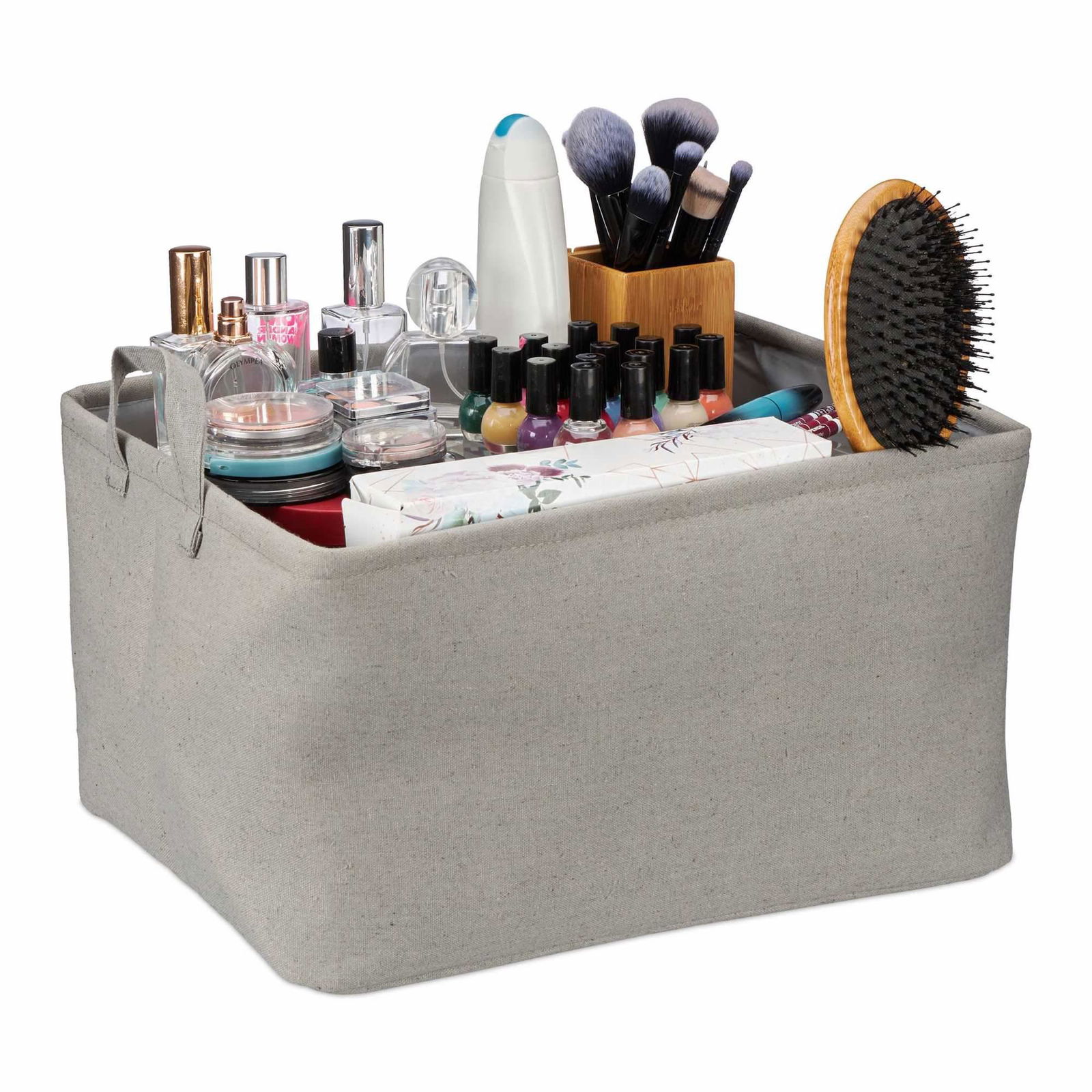 Opbevaringskurv med håndtag