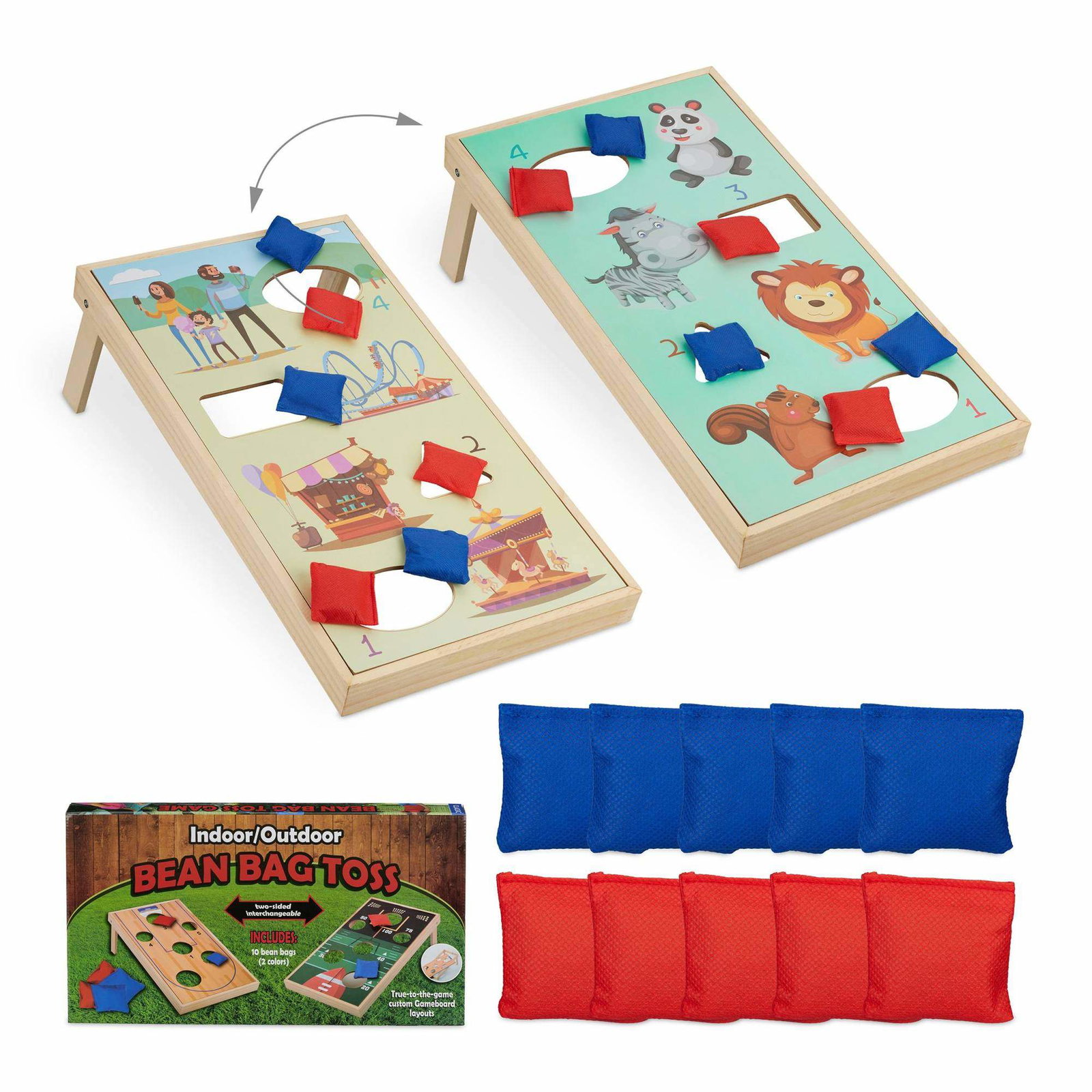 11-delad Bean Bag Toss Game | Hem & Hobby | Pryloteket