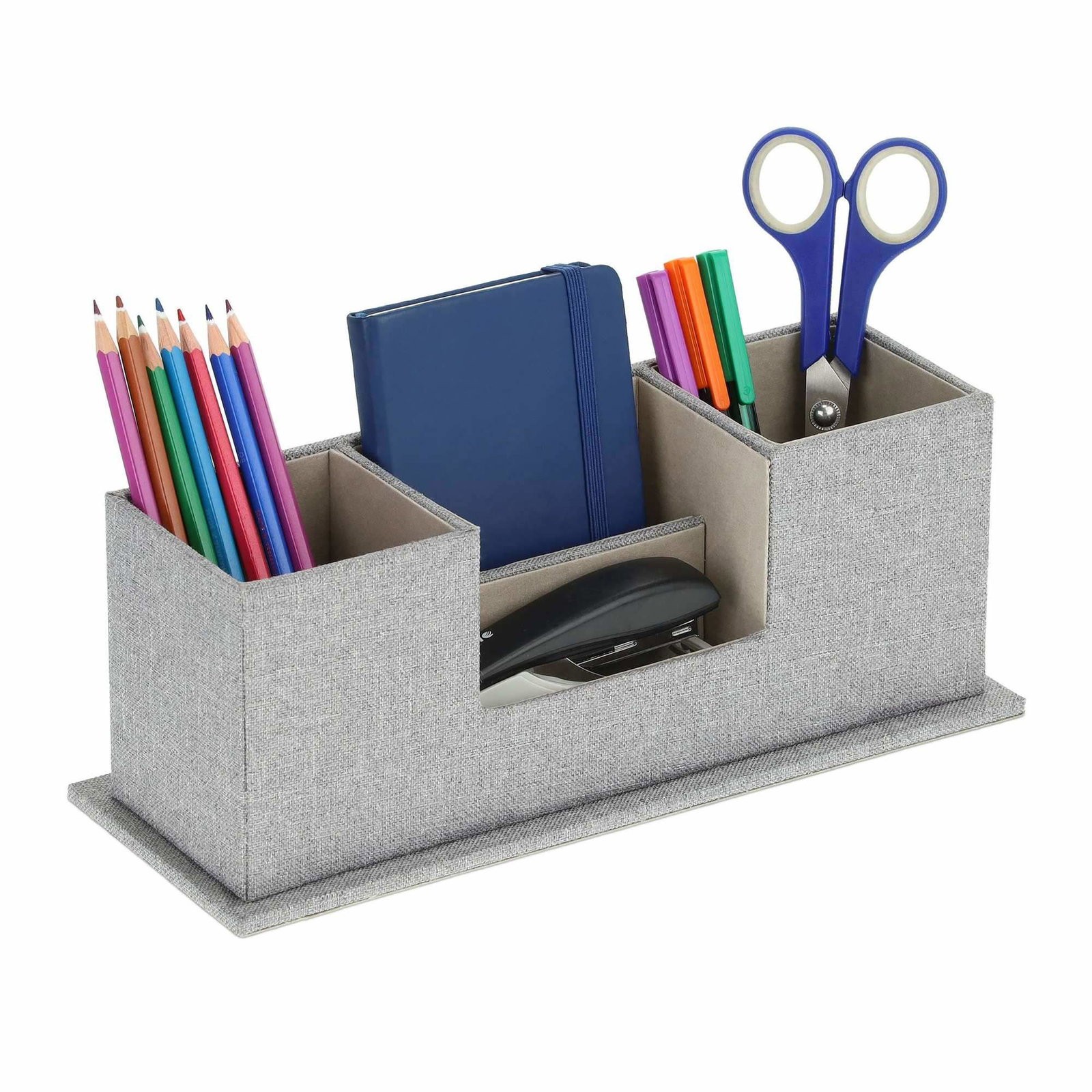 Skrivbordsorganisator i tyglook | Hem & Hobby | Pryloteket