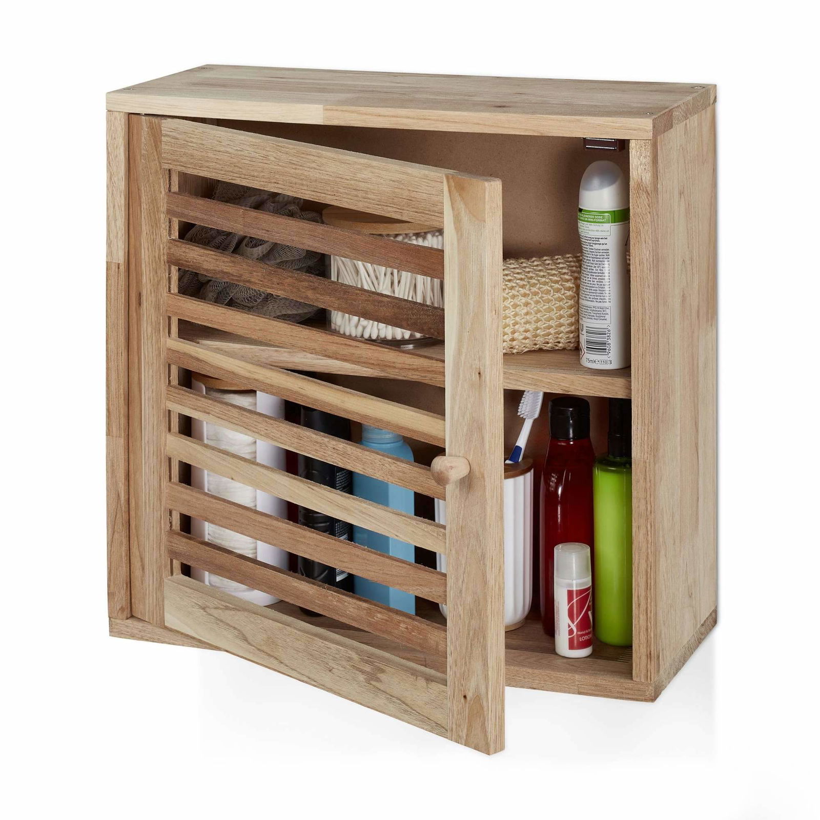 Smalt vægskab med låge