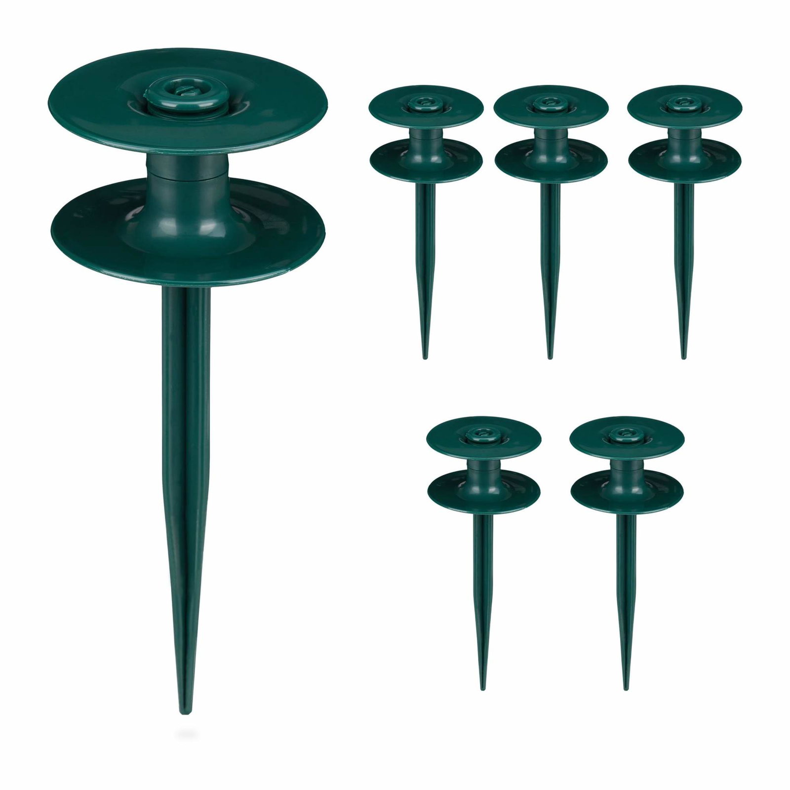 6x gröna guider för trädgårdsslang | Elektronik - Kablar & Adaptrar - Kablar | Pryloteket