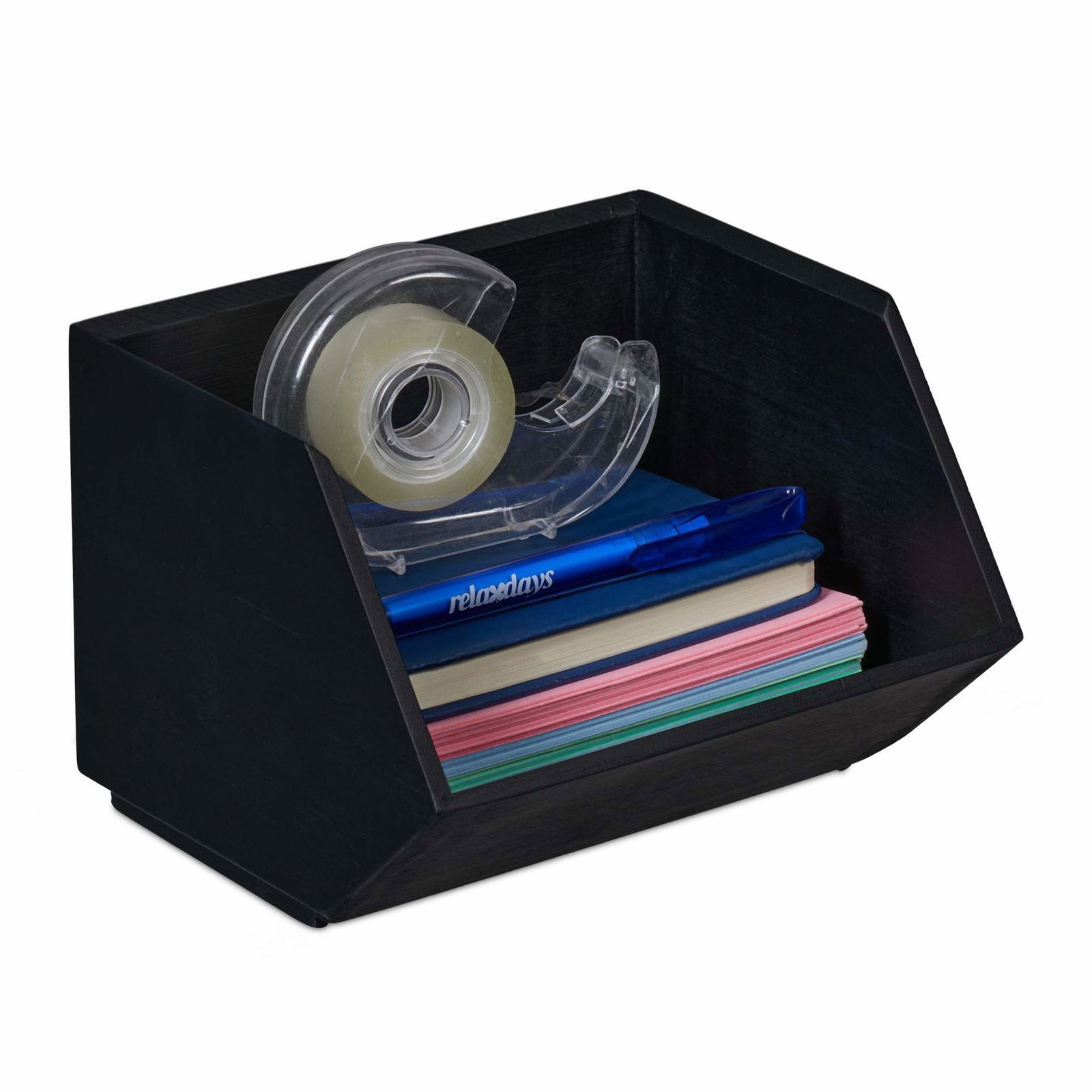 Stapelbar skrivbordsarrangör i bambu | Hem & Hobby - Resa & Semester - Organisering | Pryloteket