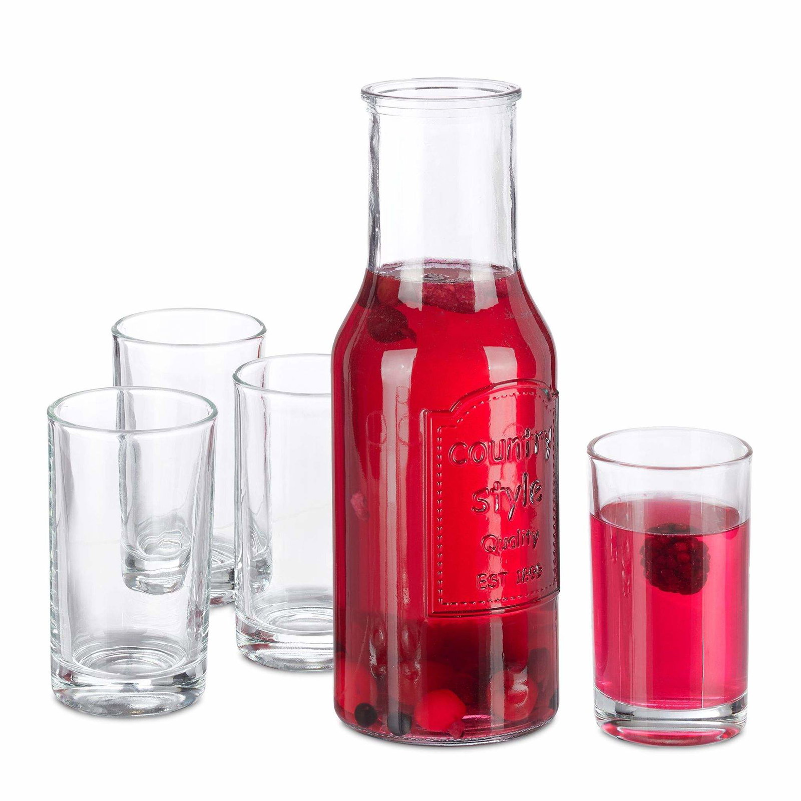 Vattenkaraff med glas | Hem & Hobby - Hem & Hushåll - Kök - Servering | Pryloteket