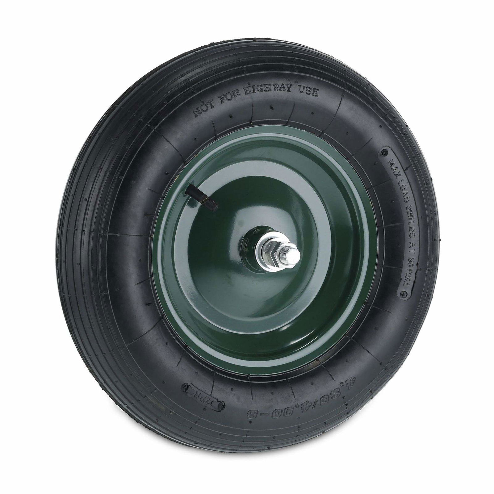 Trillebøre Hjul med Aksel 4,80 4,00-8