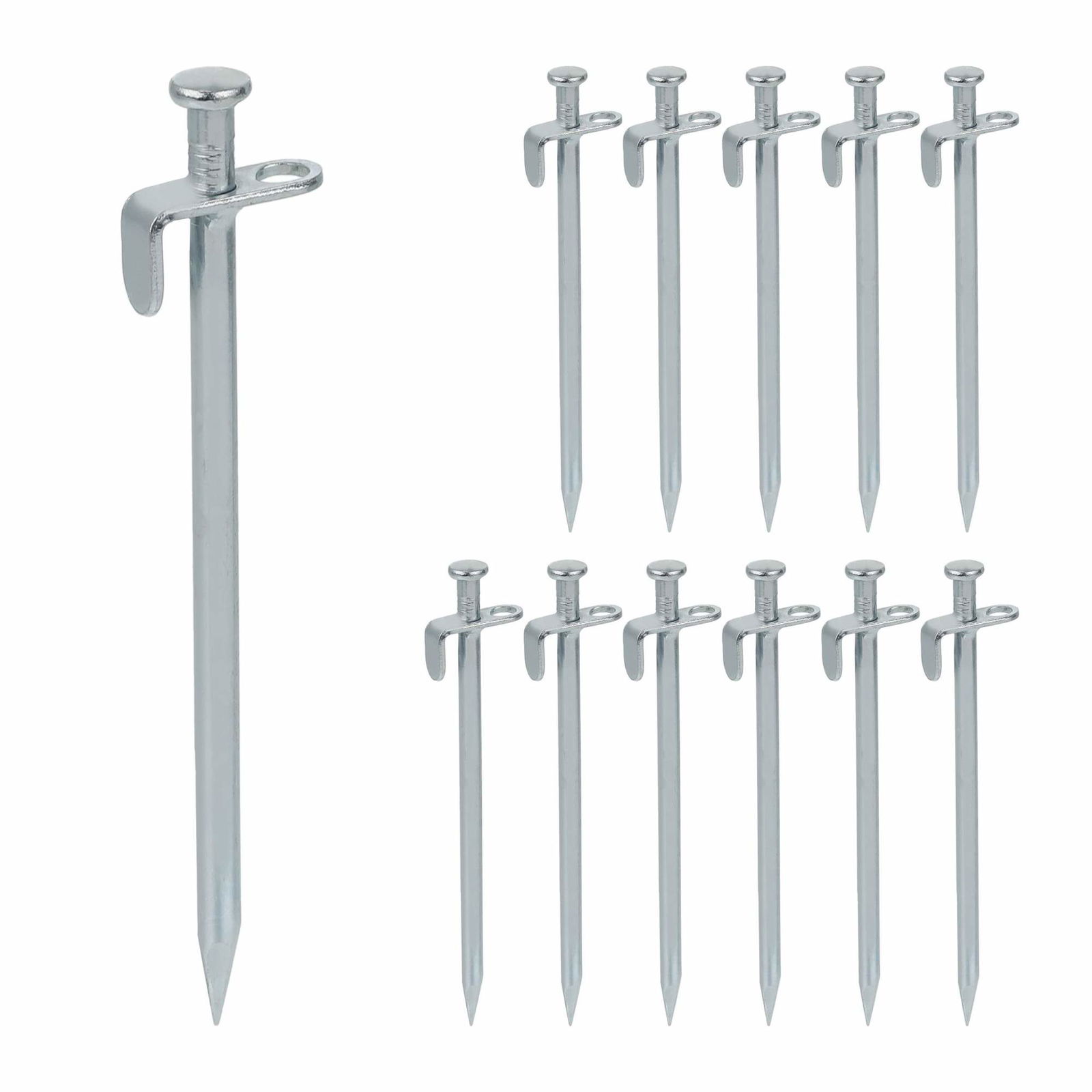 Teltpløkker sæt med 12 stk