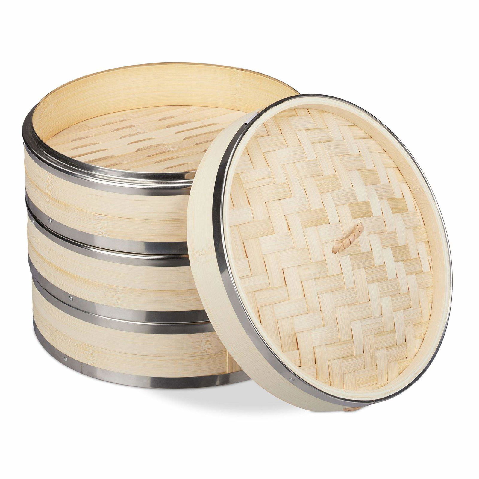 Bamboo Steamer 3 Tier | Hem & Hobby - Hem & Hushåll - Kök | Pryloteket