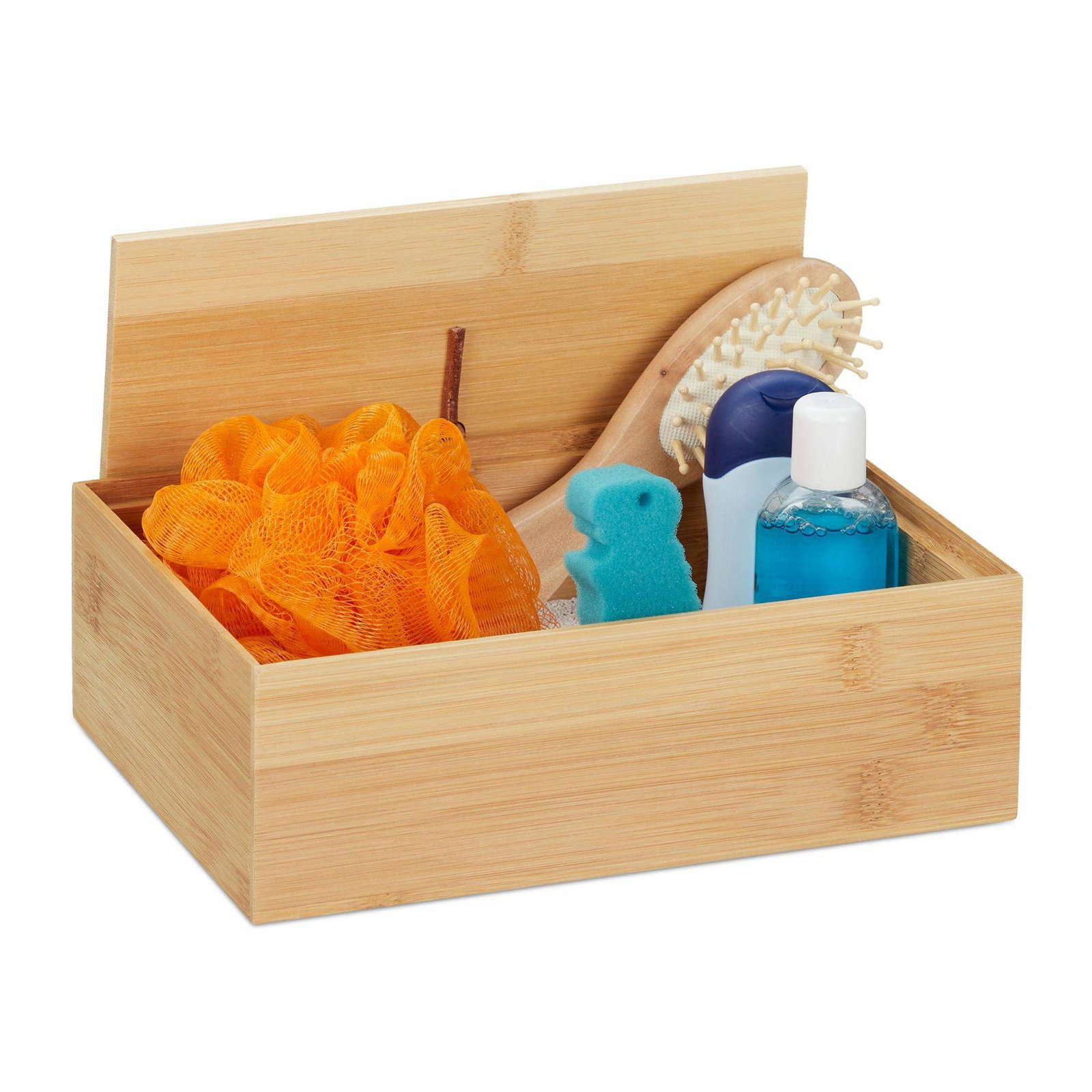 Bambu förvaringsbox med lock | Hem & Hobby - Hem & Hushåll - Kök - Köksredskap | Pryloteket