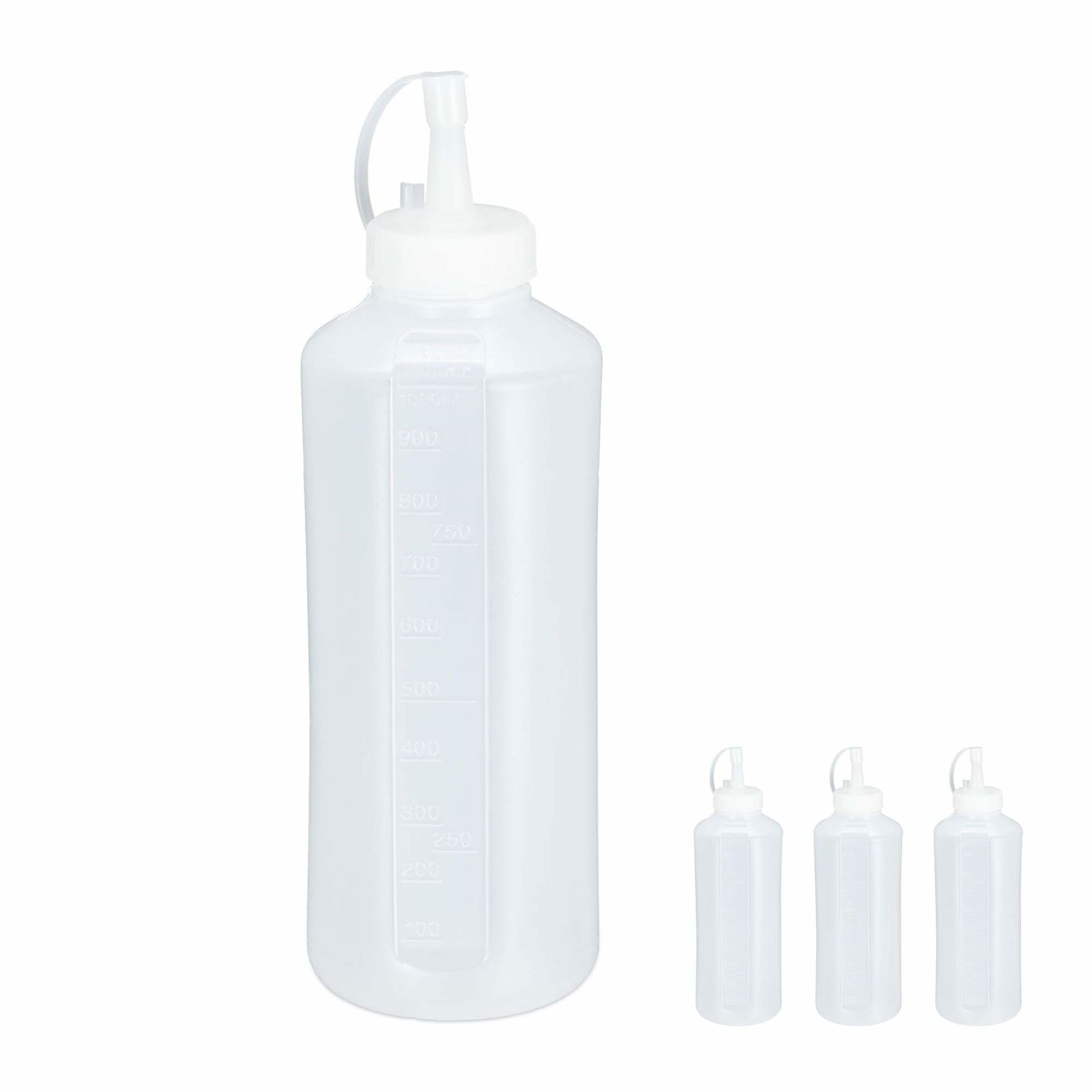4x pressflaskor 1000ml | Mode & Accessoarer - Kläder - Skor | Pryloteket