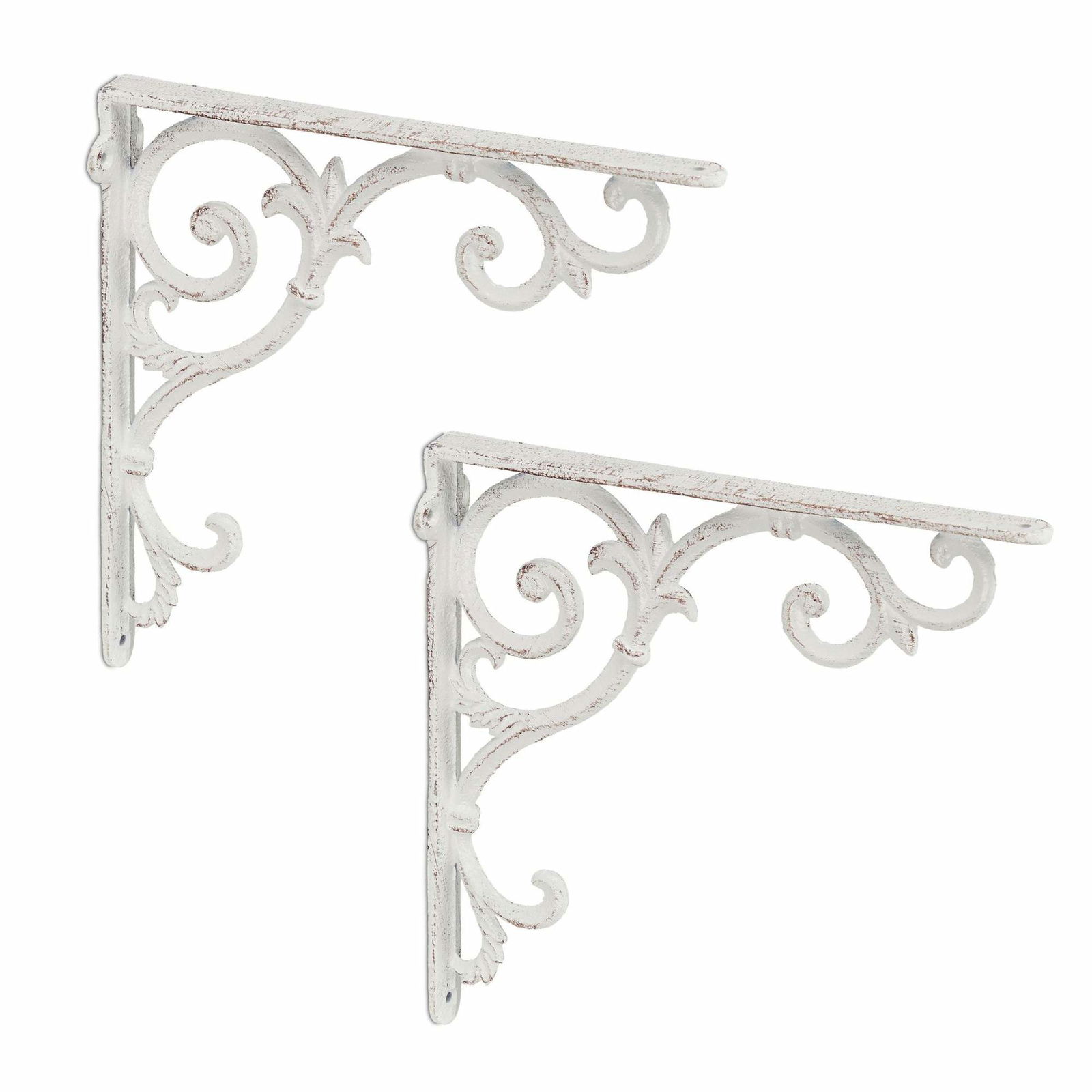 Set med 2 hyllfästen i vintagelook | Hem & Hobby | Pryloteket