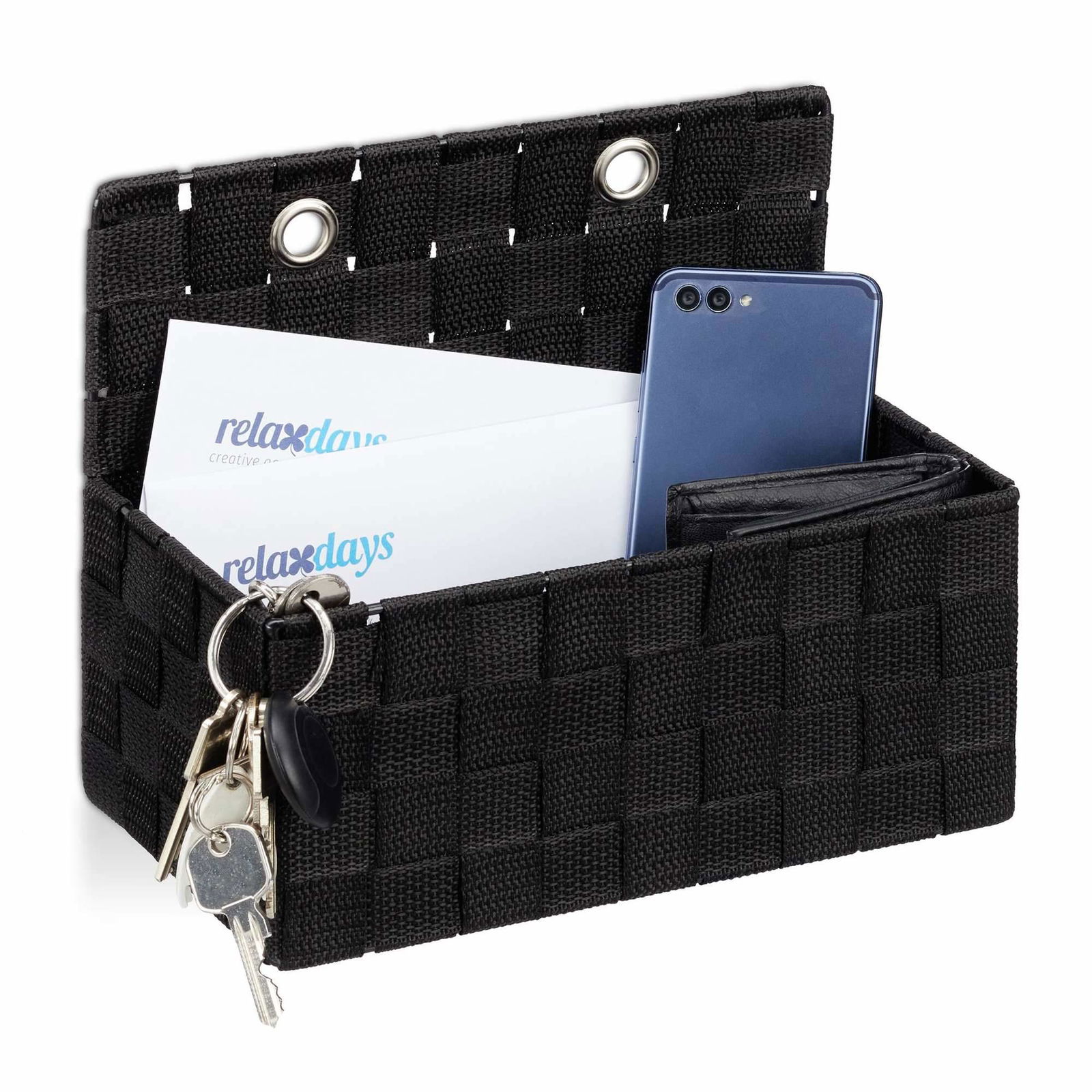 Hængende opbevaringskurv