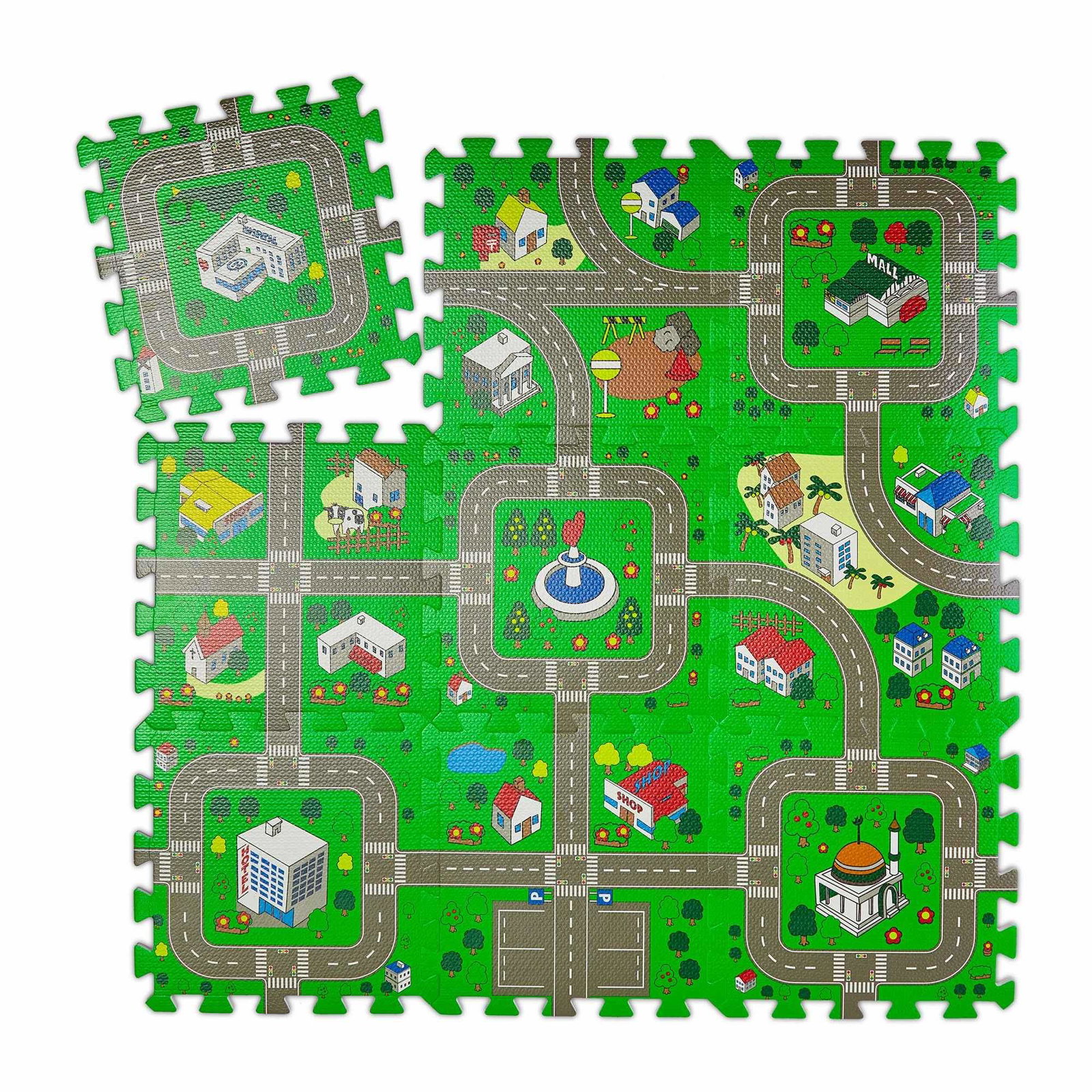 Pussel Mat Road | Leksaker & Spel - Leksaker - Pussel | Pryloteket