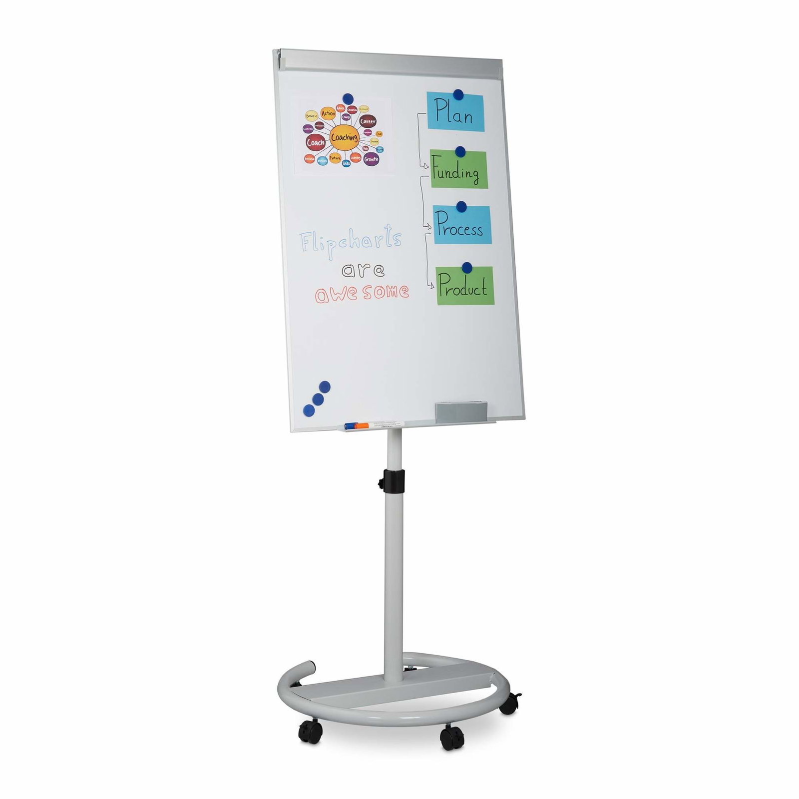 Mobil blädderblock whiteboard | Hem & Hobby - Hem & Hushåll - Kök - Köksredskap - Lock | Pryloteket