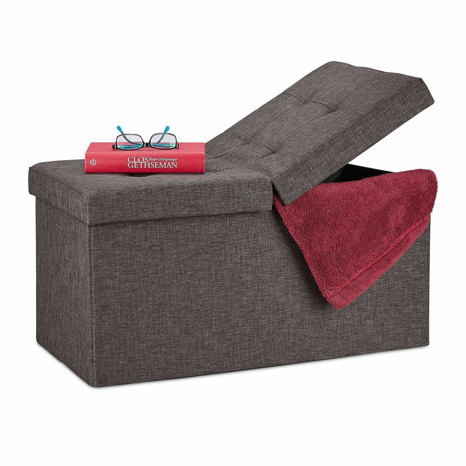 Förvaringsbänk med gångjärnslock | Hem & Hobby - Hem & Hushåll - Sovrum | Pryloteket