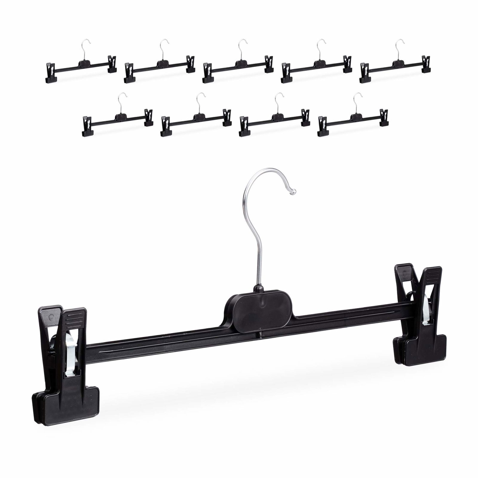 Set med 10 plastbyxhållare | Mode & Accessoarer - Kläder | Pryloteket