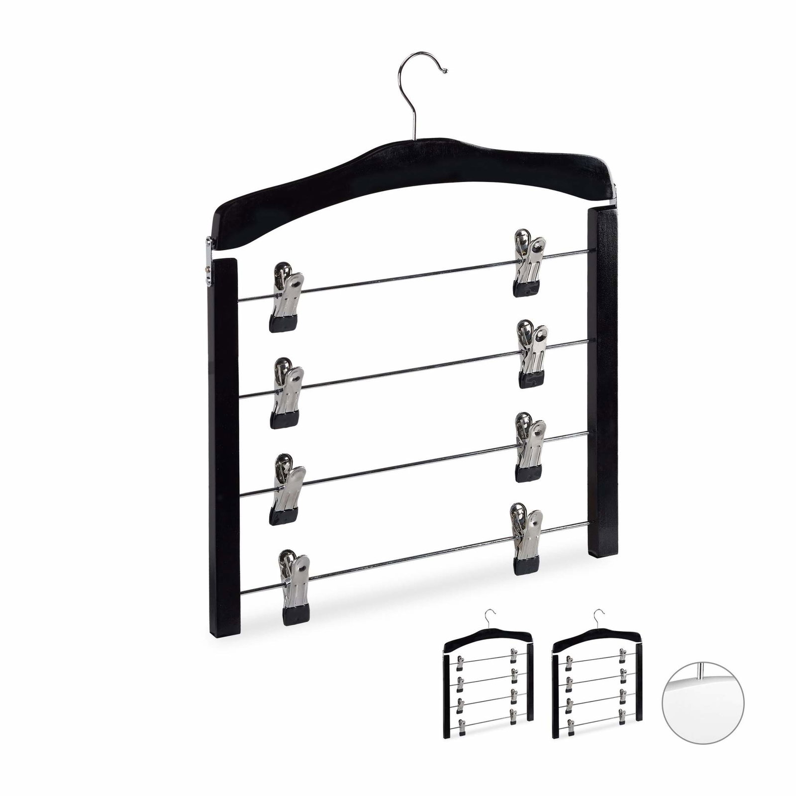 Set med 3 Multi kjolhängare | Mode & Accessoarer - Kläder | Pryloteket