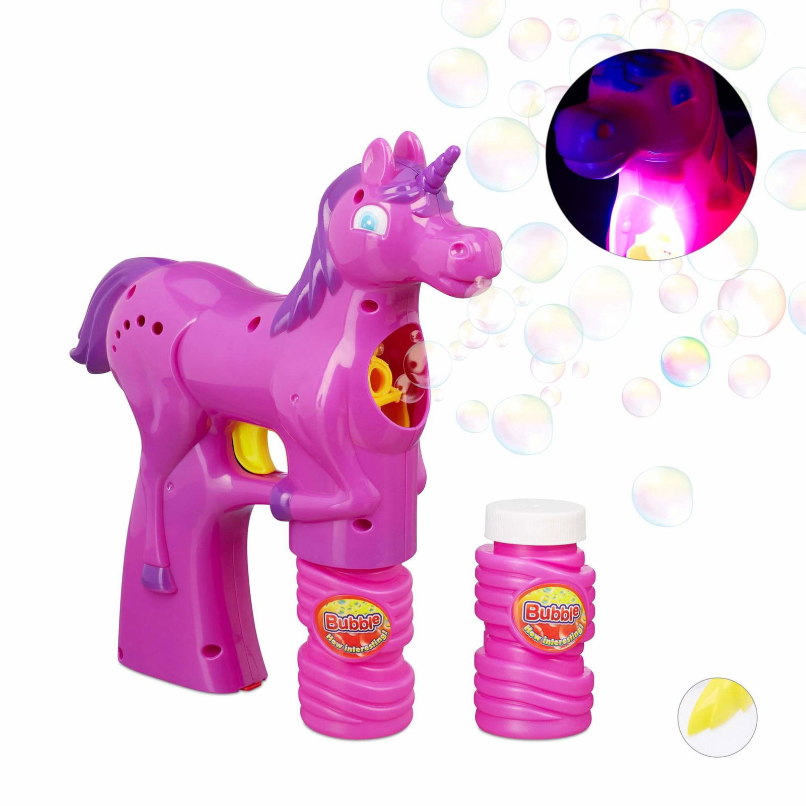 Unicorn Bubble Gun | Hem & Hobby | Pryloteket