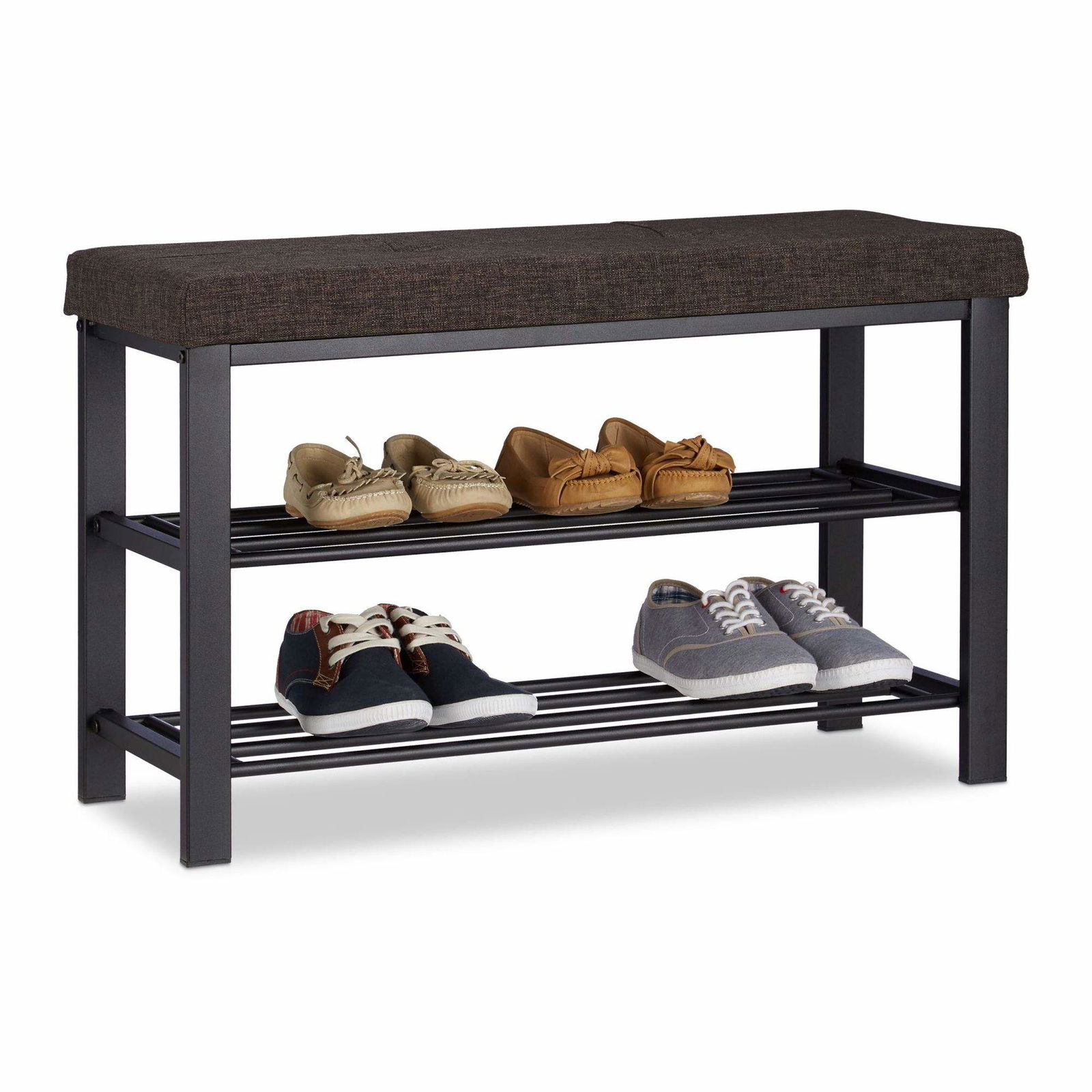 Skobænk med polstring