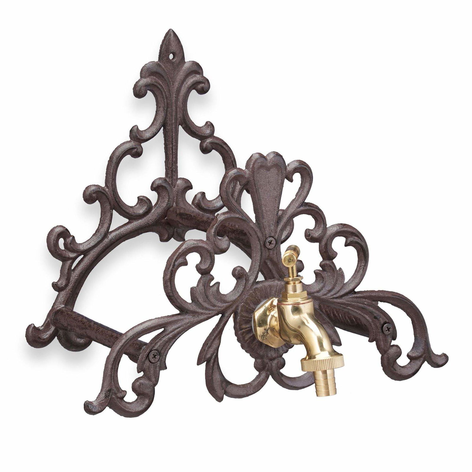 Antik slangetromle med vandhane