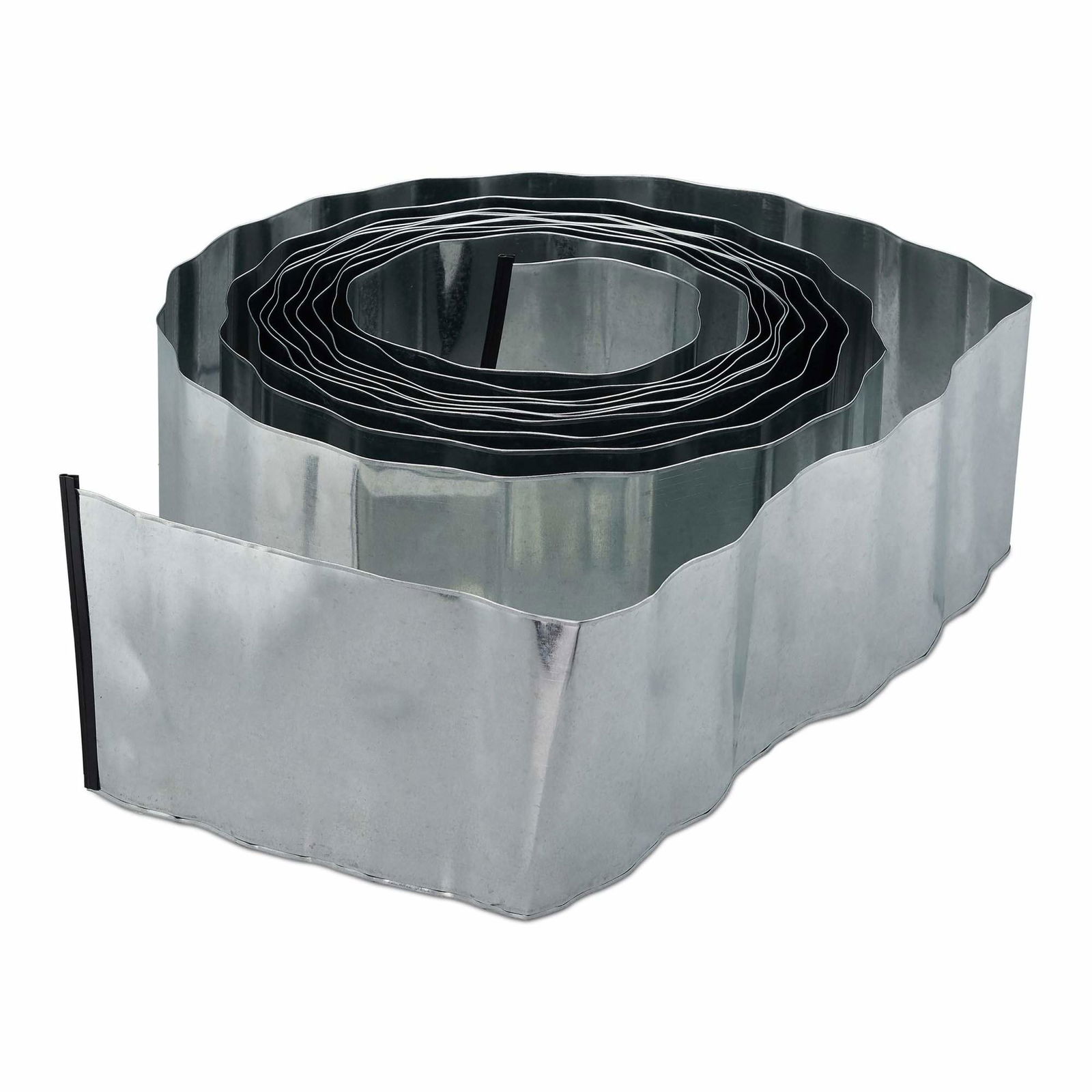 10 m metal plænekant