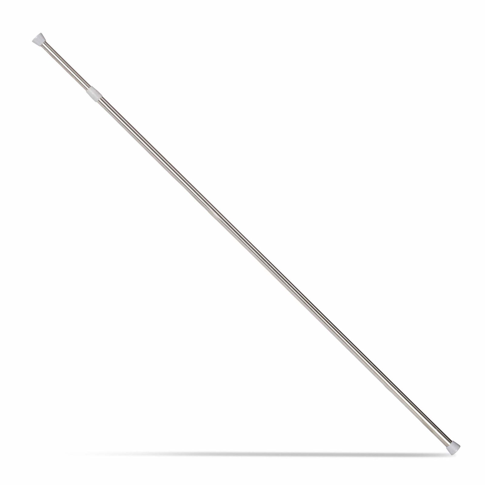 Teleskopstang i rustfrit stål