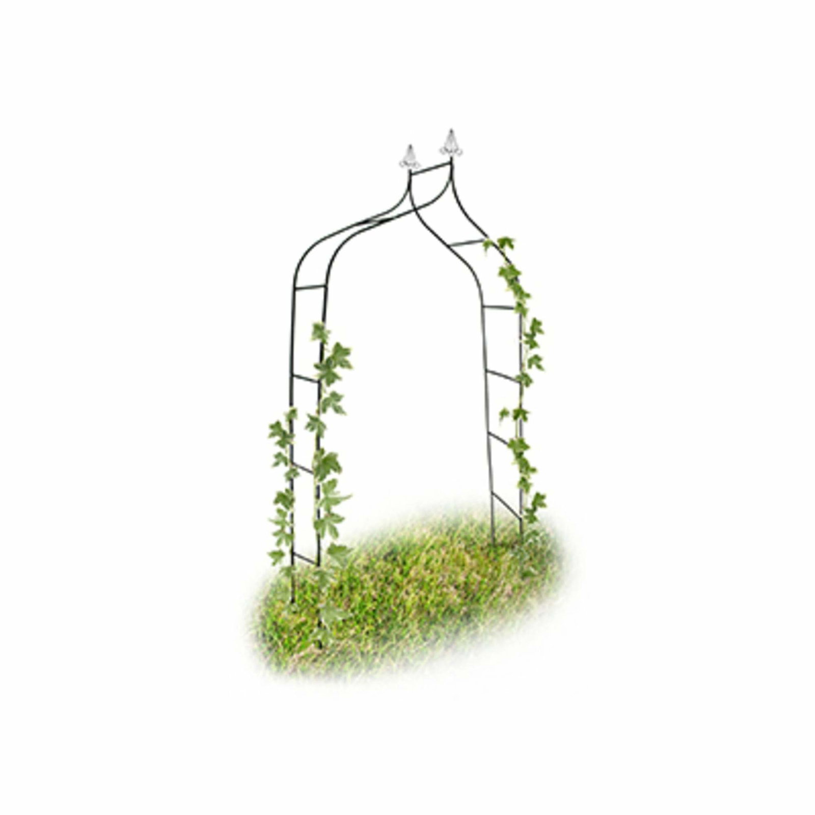 Buet metal rosenbue med spids top