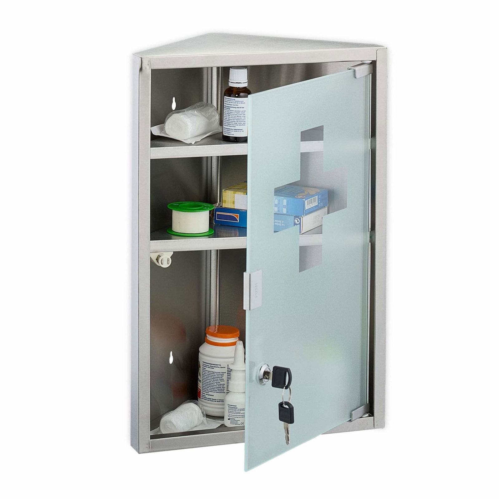 Medicinskåp med glasdörr | Sport & Fritid - Friluftsliv & Camping - Överlevnads- & Nödutrustning - Första Hjälpen | Pryloteket