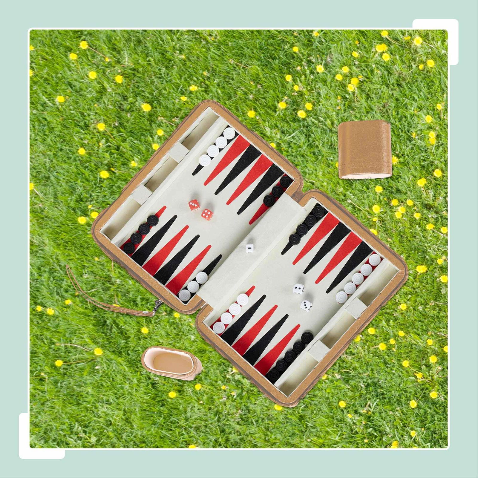 Backgammon rejsespil