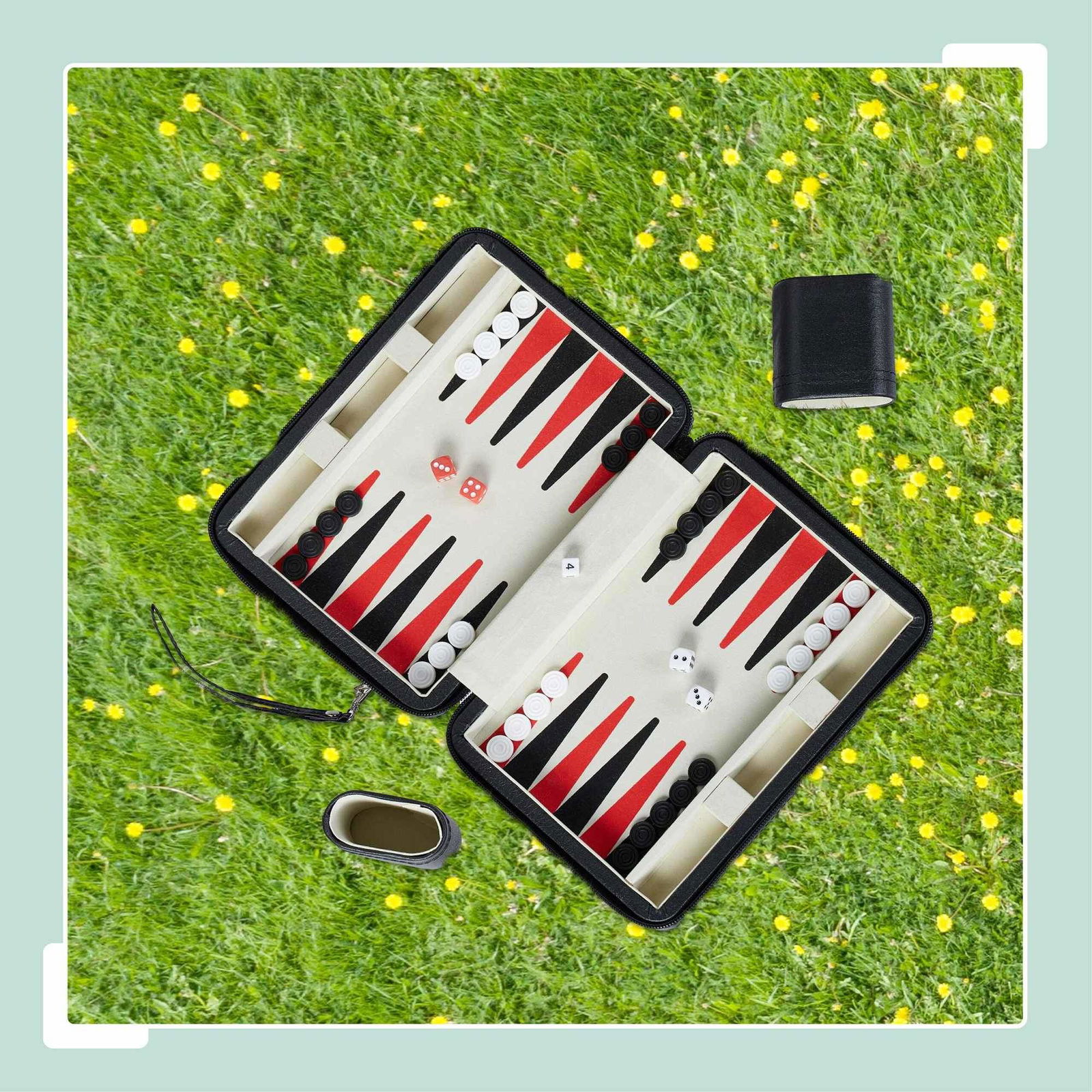 Backgammon resespel | Elektronik - Speltillbehör | Pryloteket