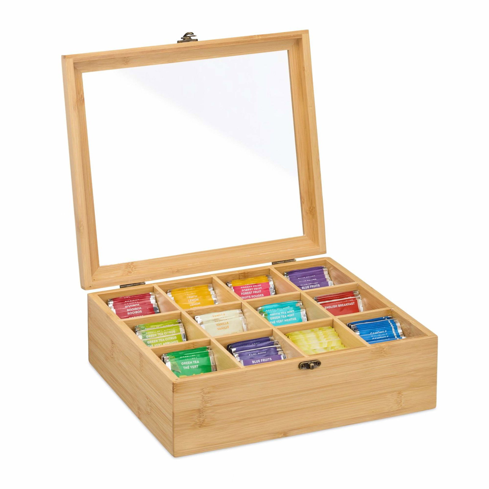 Telåda med 12 fack | Elektronik - Tillbehör Mobil & Surfplatta - Mobiltillbehör - Mobilkablar - Tillbehör | Pryloteket