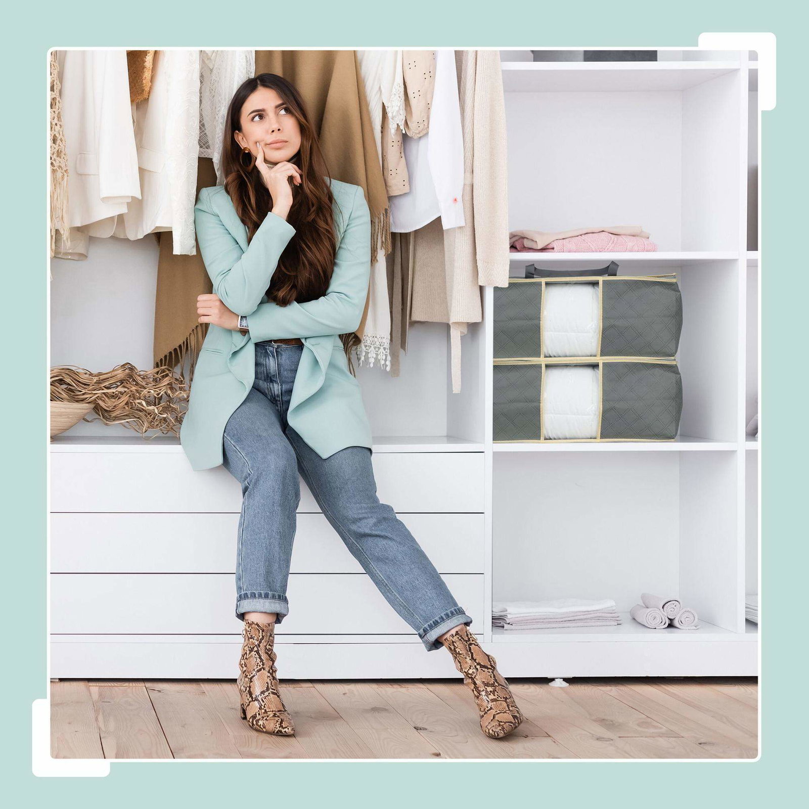 Förvaringsväska för täcken 2-pack | Mode & Accessoarer - Kläder | Pryloteket