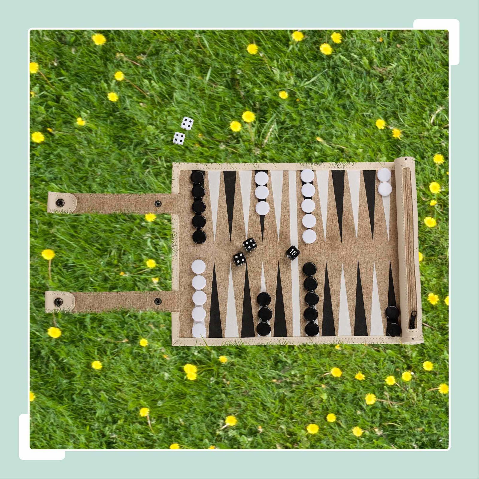 Backgammon til at rulle