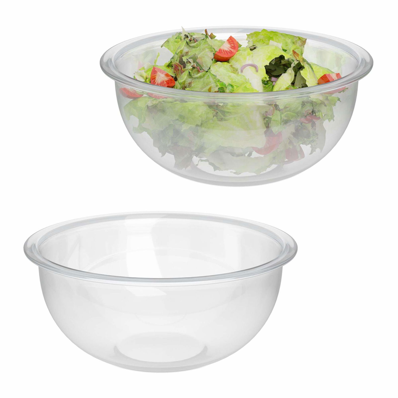 Glas salatskåle 2-pak